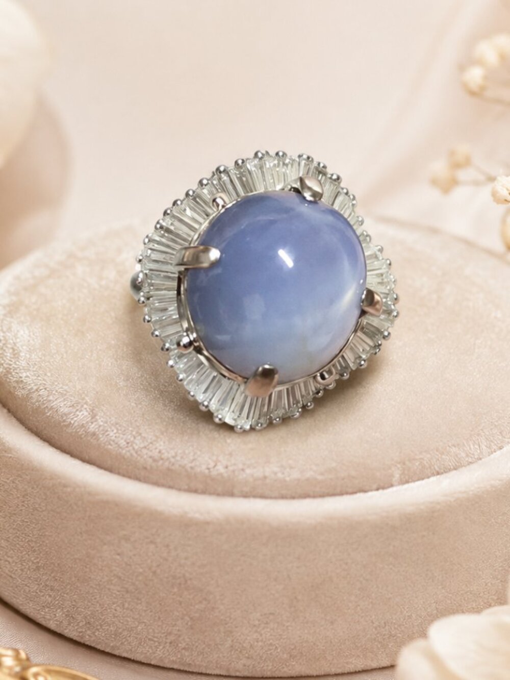 Celestial Star Sapphire Ring